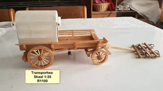 Transportwa  - (Bokwa) met halwe tent