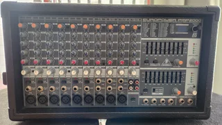 Whalfdale x2 15inch passive &#43; Behringer PMP2000 amp/mixer
