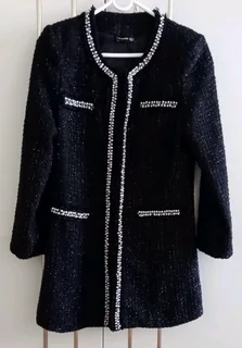 Gorgeous, Elegant, "cheyenne" Jacket With Pearl Embroidery