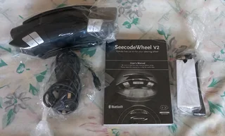 Collectables: Seecode Wheel V2, Hands-free, Bluetooth Car Kit: Attaches To Steering Wheel