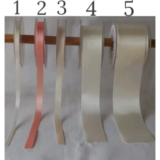 Polyester Satin Ribbons For Crafts And Fabric: Rolls,are Individually Priced