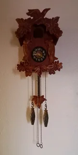 Small, Cuckoo Clock! Not Working! Selling For Repairs Or Parts
