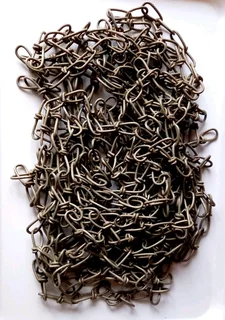 Knotted, Double Loop Chain: 13 Metres