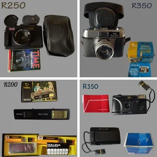 Collectables: 4 Xvintage Cameras: Individually Priced Er