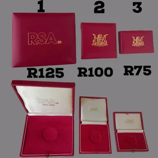 Collectables: Coin Boxes: Individual Prices On Pic