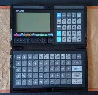 Vintage: Digital Diary: Casio Sf-4000