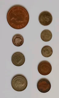Collectables: S.a. Coins: 1933-1963: 9 Coins