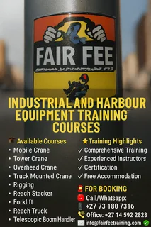 Black Friday on Dump trucks, Excavators, LHD scoop, Wheel loader, Lifting cranes training