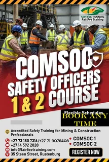 Winch operator/RDO/Mine Team Leader/Foreman/Construction machines/Safety courses/ Mining school