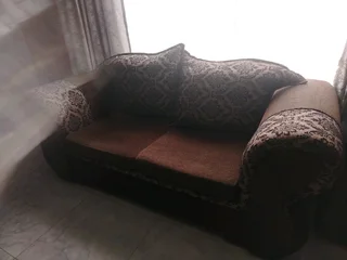3 piece lounge suite. 2 x 2 seater, 1 single seater