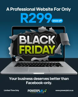 R299 Website Deal - Black Friday!