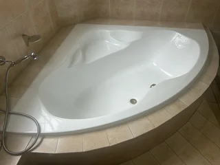 Bath tub, Shower, Toilet and Vanity