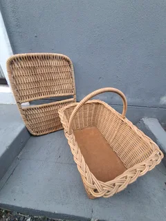 Woven Vintage Picnic basket