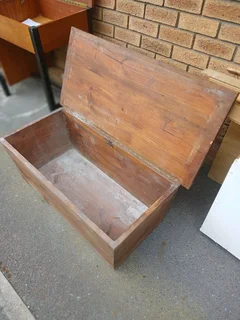 Wooden storage box