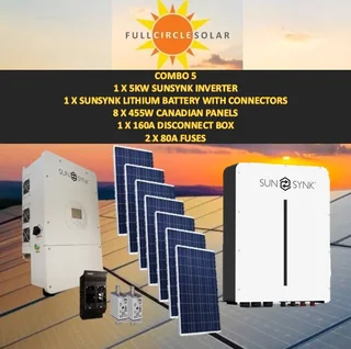 Sunsynk 5Kw Solar Combo Deal 5