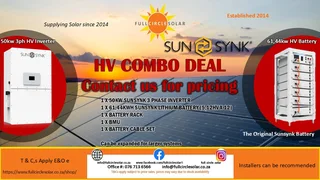 50Kw Sunsynk Systems