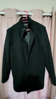 mens Melton coat and cardigan