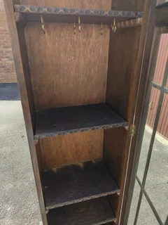 Tall Wooden Drink cabinet