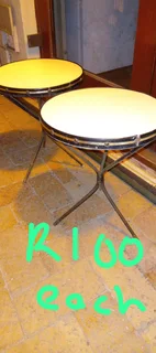 Round side tables