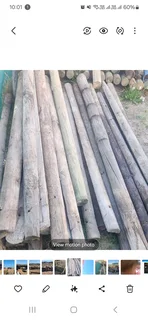 Fencing poles