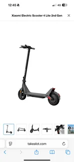 Two Xaomi Electric Scooters 4Lite 2nd Generation…Two