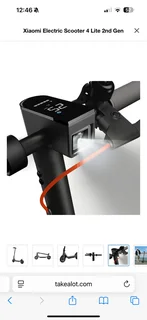 Two Xaomi Electric Scooters 4Lite 2nd Generation…Two