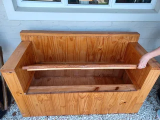 2 Seater With Storage Compartment