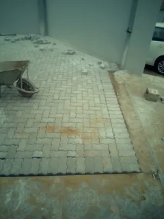 Tar Surfaces and Brick paving