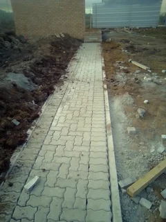 Tar Surfaces and Brick paving