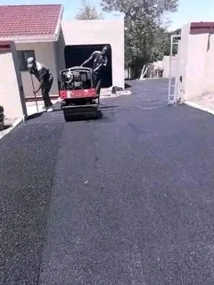 Tar Surfaces and Brick paving