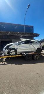 Toyota Yaris 2007 model with 1kr engine stripping for spares Code 2