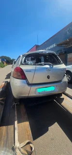 Toyota Yaris 2007 model with 1kr engine stripping for spares Code 2