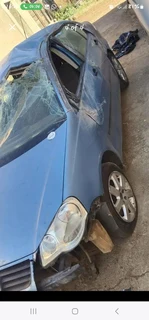 Vw Polo bujwa sedan 2007 face-lift with BAH engine stripping for spares code 2