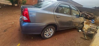 Toyota Etios 2019 model 1.5 with 2NR engine stripping for spares Code 2