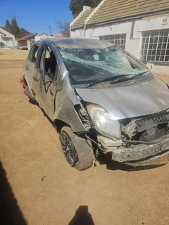 Toyota Yaris 1.3L  2007 Model with 2NZ Engine stripping for spares Code 2