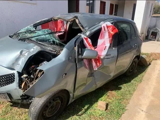 Toyota Yaris 2008 model with 2NZ Engine stripping for spares Code 2