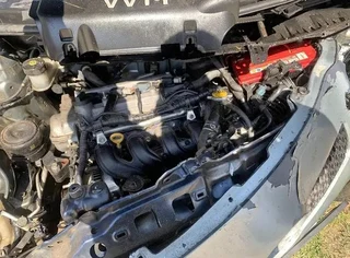 Toyota Yaris 2008 model with 2NZ Engine stripping for spares Code 2