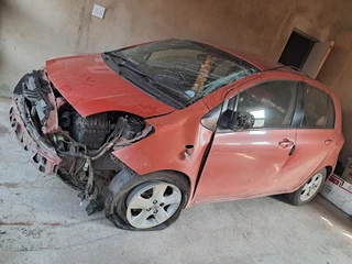 Toyota Yaris 2007 model with 2NZ Engine stripping for spares Code 2