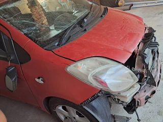 Toyota Yaris 2007 model with 2NZ Engine stripping for spares Code 2