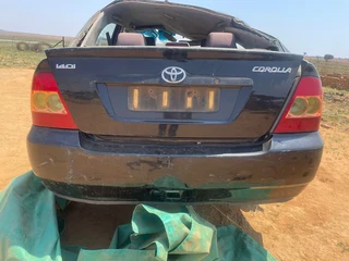 Toyota Corolla 1.4 with 4zz engine stripping for spares code 2