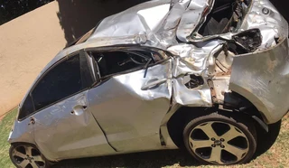 Kia Rio 1.4 2014 model with G4FA engine stripping for spares code 2