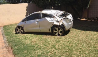Kia Rio 1.4 2014 model with G4FA engine stripping for spares code 2