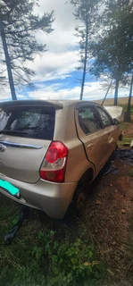 Toyota Etios 2014 Hatch back with 2NR engine stripping for spares Code 2