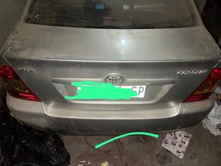 Toyota Corolla 2007 1.4 with 4zz Engine stripping for spares code 2