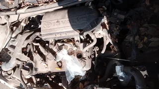 Toyota etios 2014 model with 2NR engine stripping for spares code 2