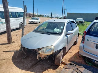 Toyota Etios 1.5l hatchback 2013 model  with 2NR engine stripping for spares code 2