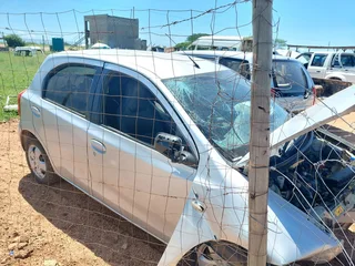 Toyota Etios 1.5l hatchback 2013 model  with 2NR engine stripping for spares code 2