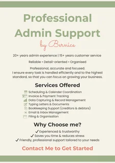Professional Admin Support / Executive Administrator / Personal Assistant
