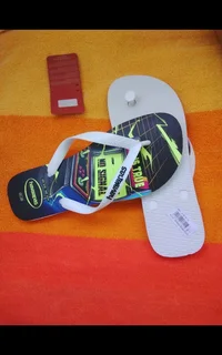 HAVAIANAS Bright Reflective at night Mens Sandals NEW UK 8 27cm