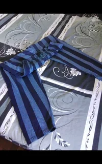 Body Xtreme Mens Classic Navy Stripes Bodybuilding Gym Tracksuit Pants Large 34-36